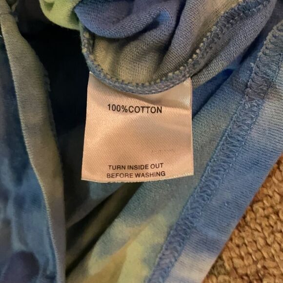 SABO tiedye crop top w center tie NWT XS - Picture 4 of 7